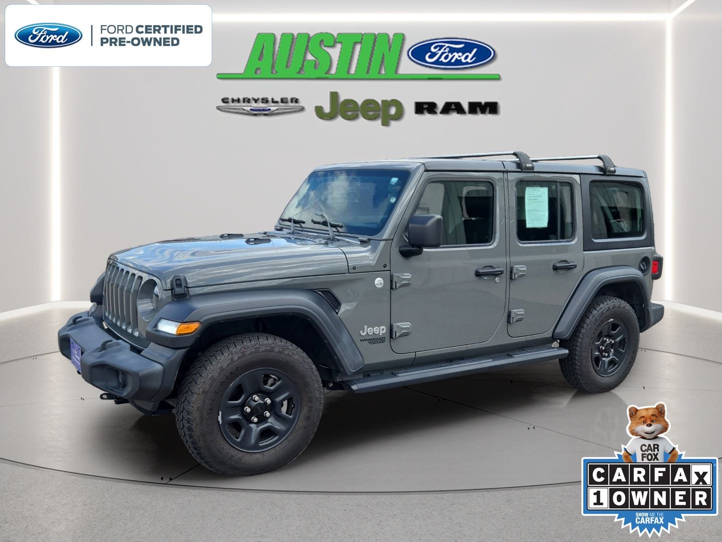 2020 Jeep Wrangler Unlimited Sport 4x4
