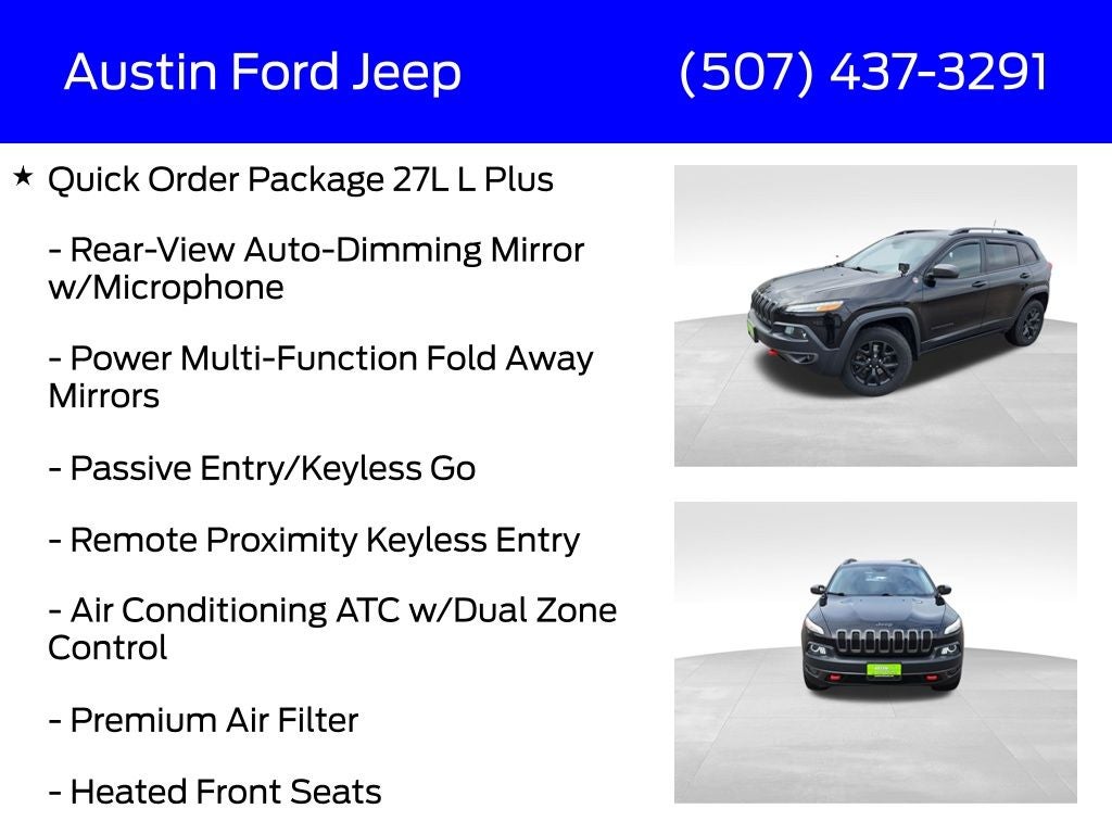 2017 Jeep Cherokee Trailhawk L Plus 4x4