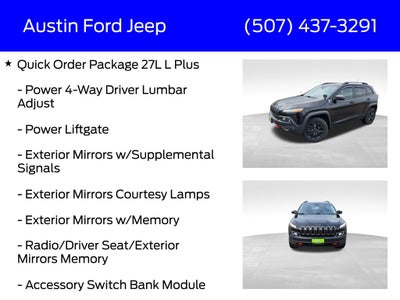 2017 Jeep Cherokee Trailhawk L Plus 4x4