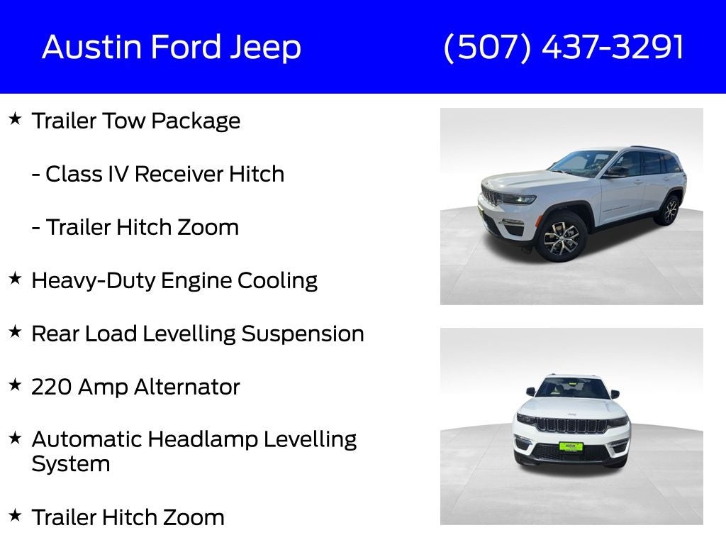 2025 Jeep Grand Cherokee GRAND CHEROKEE LIMITED 4X4