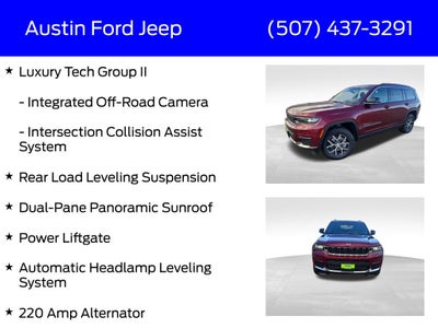 2025 Jeep Grand Cherokee GRAND CHEROKEE L LIMITED 4X4