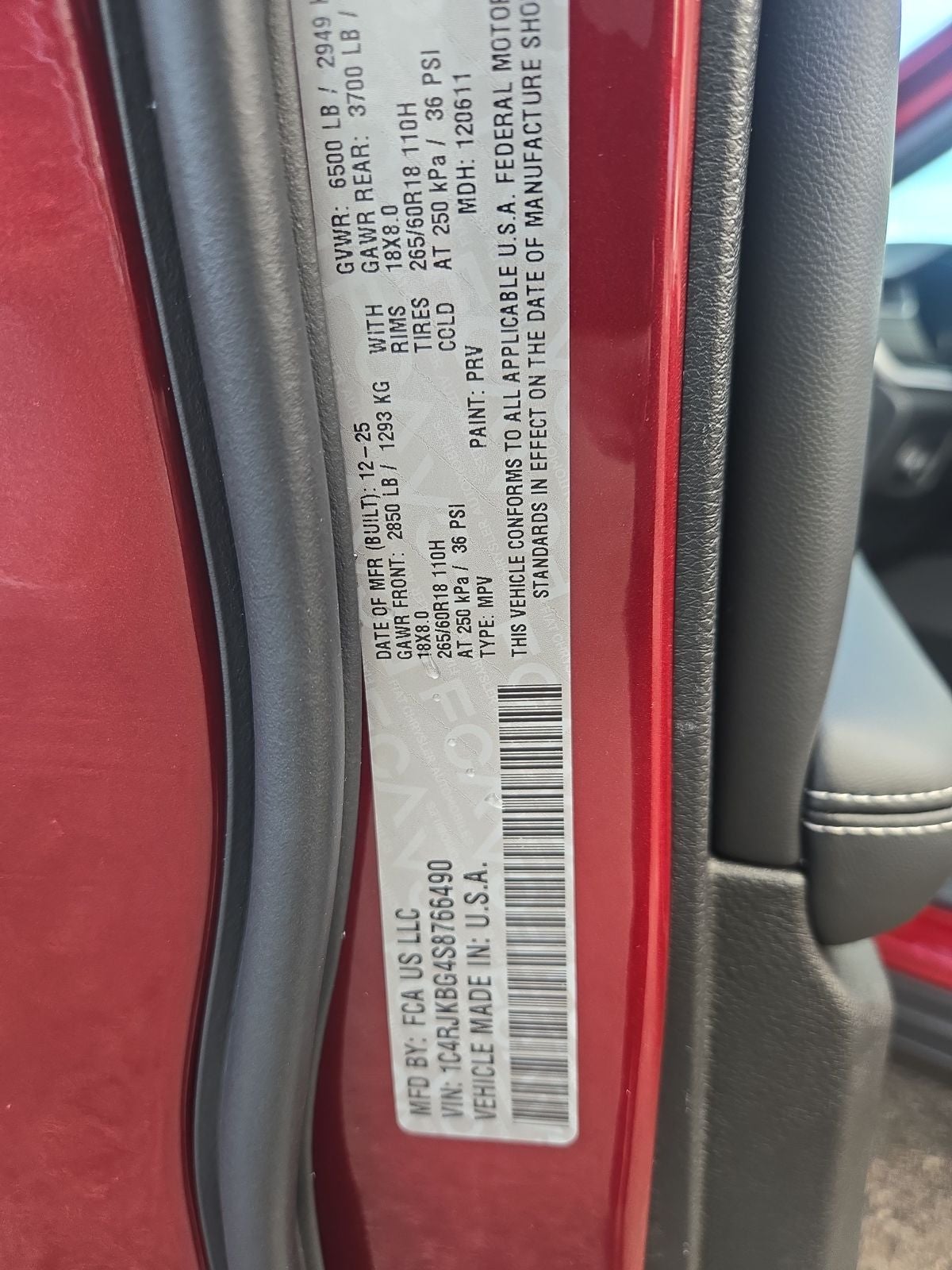 2025 Jeep Grand Cherokee GRAND CHEROKEE L LIMITED 4X4