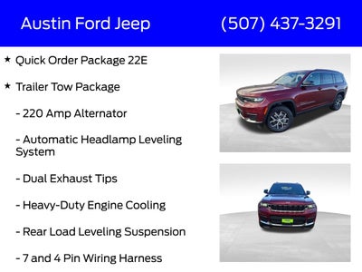 2025 Jeep Grand Cherokee GRAND CHEROKEE L LIMITED 4X4