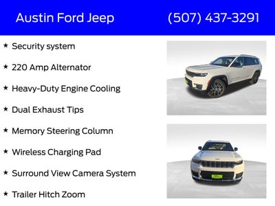 2025 Jeep Grand Cherokee GRAND CHEROKEE L LIMITED 4X4