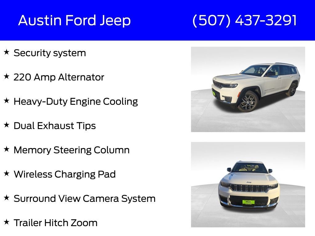 2025 Jeep Grand Cherokee GRAND CHEROKEE L LIMITED 4X4