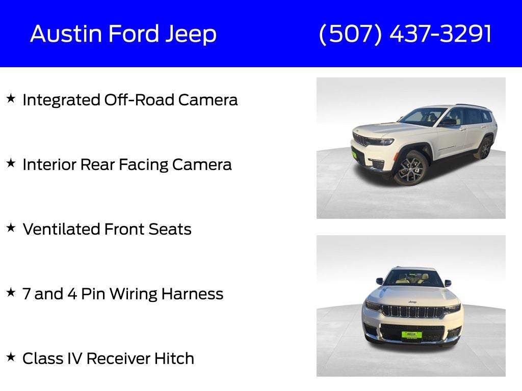 2025 Jeep Grand Cherokee GRAND CHEROKEE L LIMITED 4X4