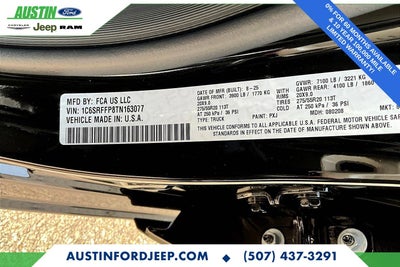 2026 RAM Ram 1500 RAM 1500 BIG HORN CREW CAB 4X4 5'7' BOX