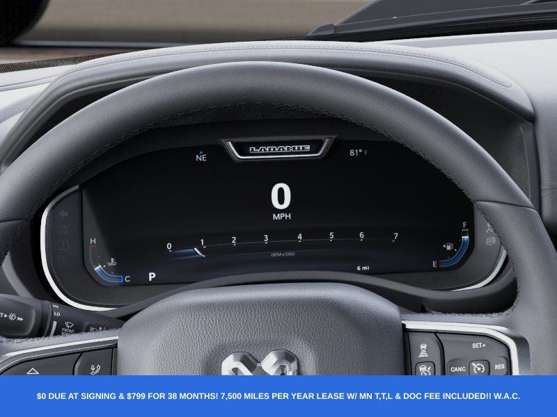 2026 RAM Ram 1500 RAM 1500 LARAMIE CREW CAB 4X4 5'7' BOX