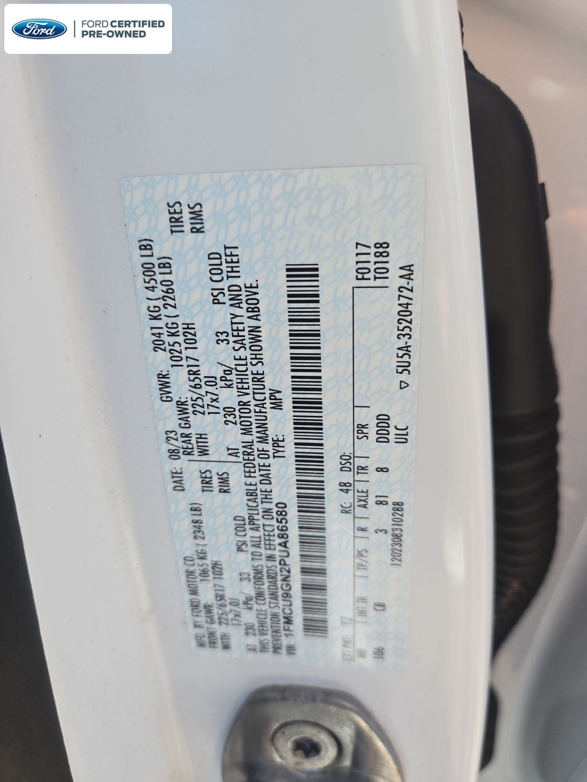 2023 Ford Escape Active