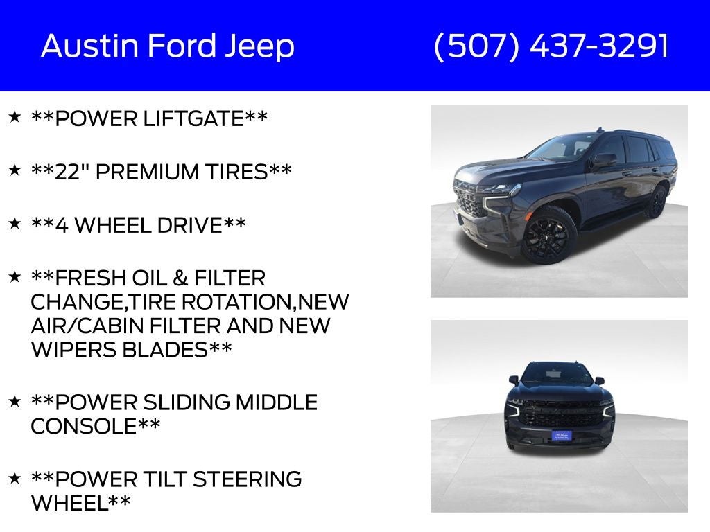 2023 Chevrolet Tahoe 4WD RST