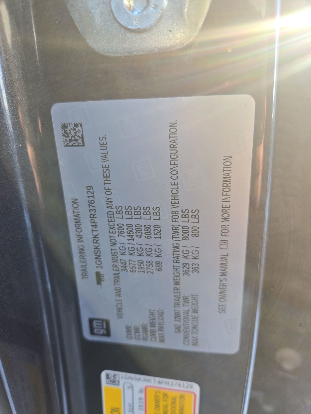 2023 Chevrolet Tahoe 4WD RST