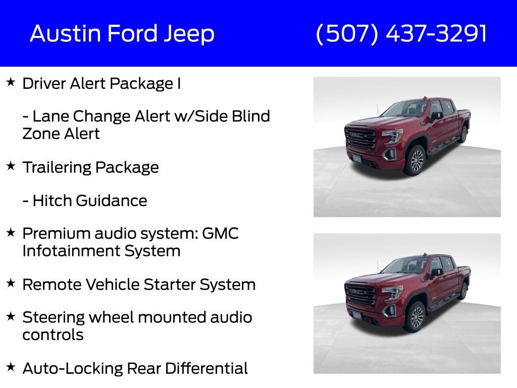 2021 GMC Sierra 1500 4WD Crew Cab Short Box AT4