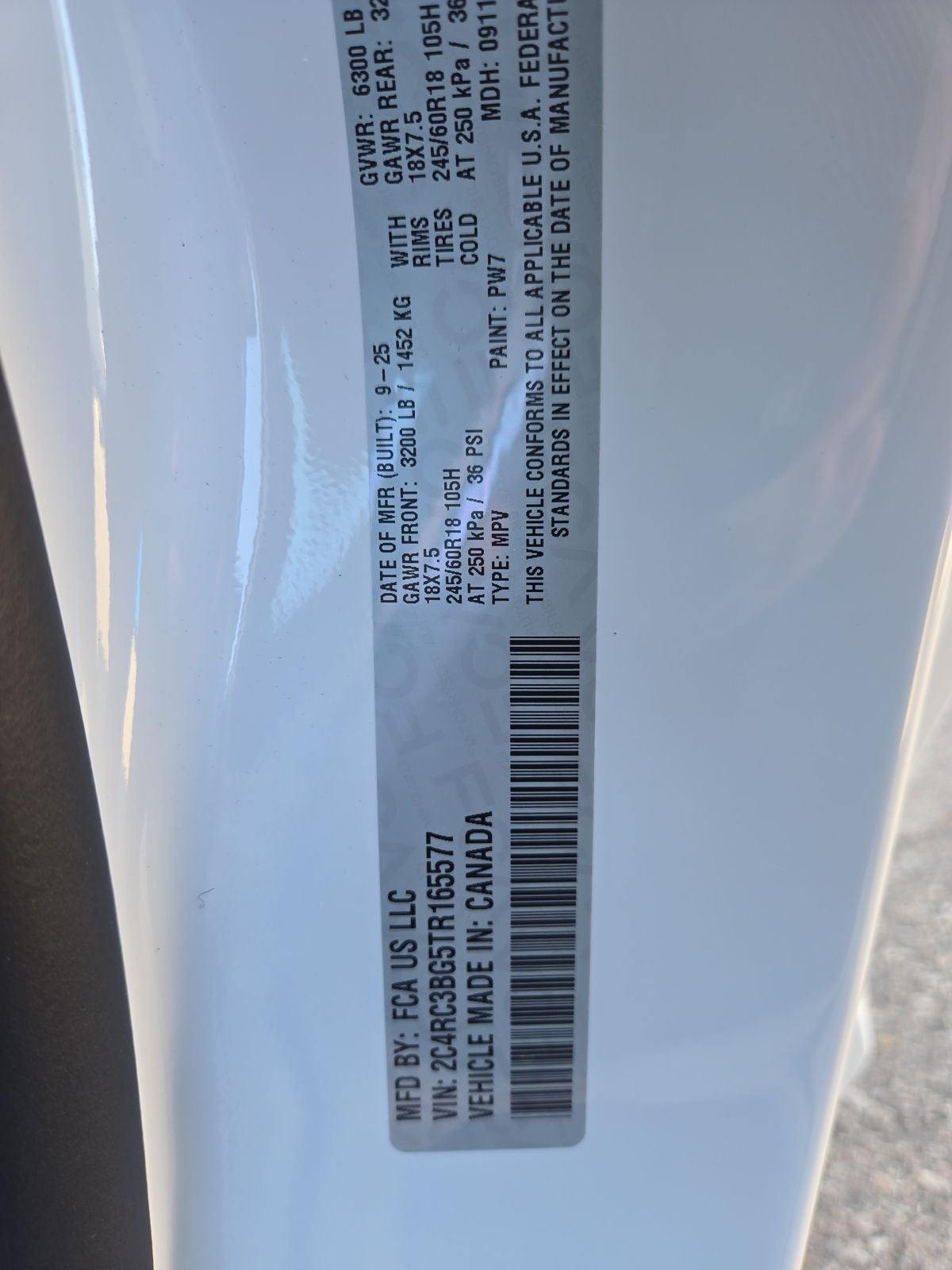 2026 Chrysler Pacifica PACIFICA SELECT AWD