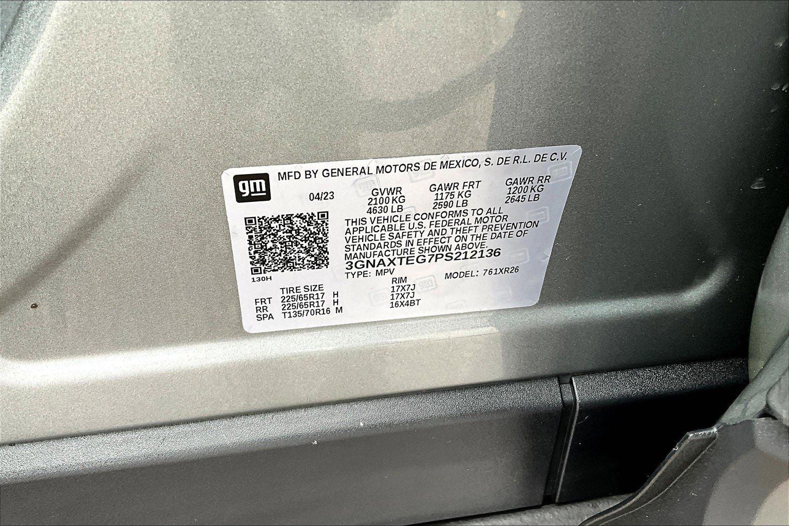 2023 Chevrolet Equinox AWD 2FL