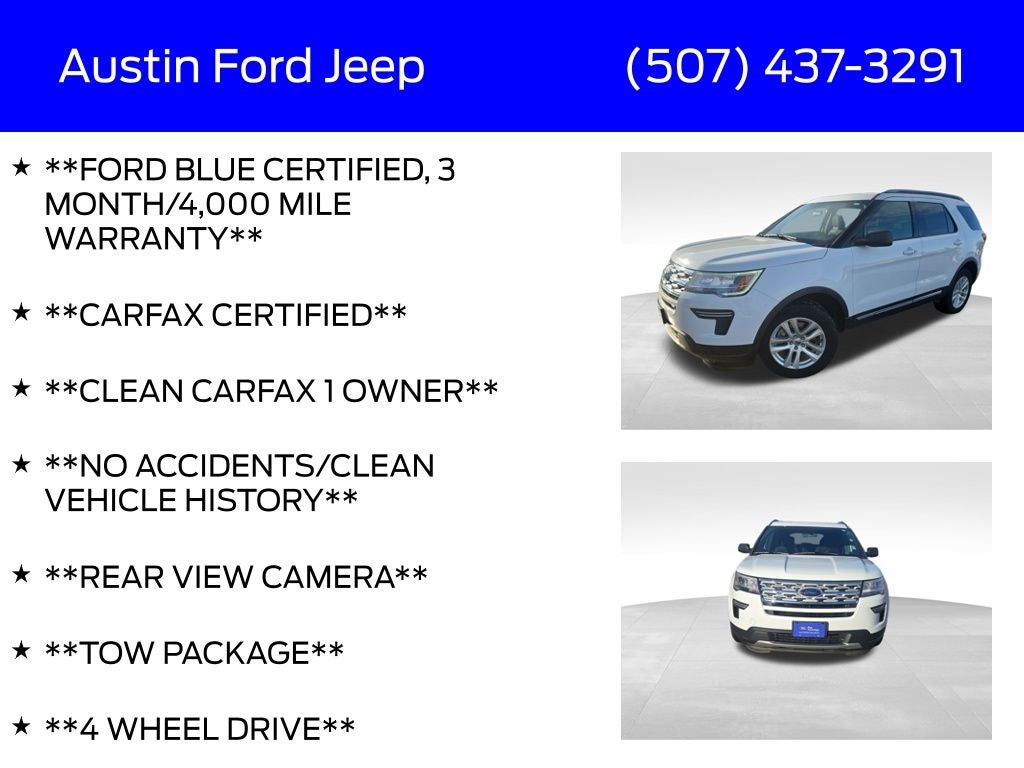 2018 Ford Explorer XLT