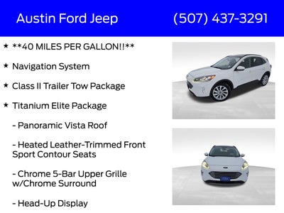 2021 Ford Escape Titanium Hybrid