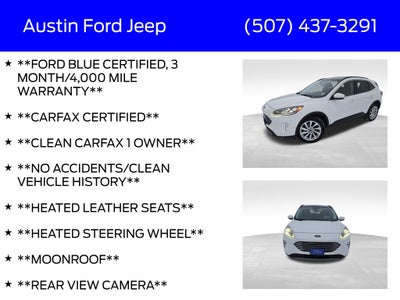 2021 Ford Escape Titanium Hybrid