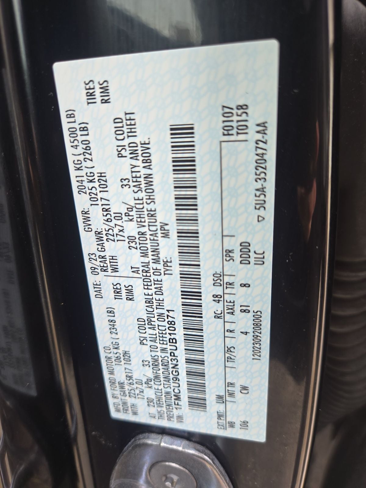 2023 Ford Escape Active