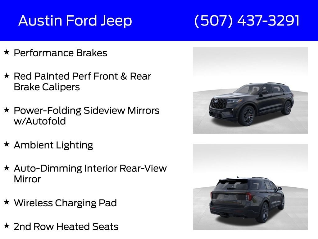 2025 Ford Explorer ST-Line