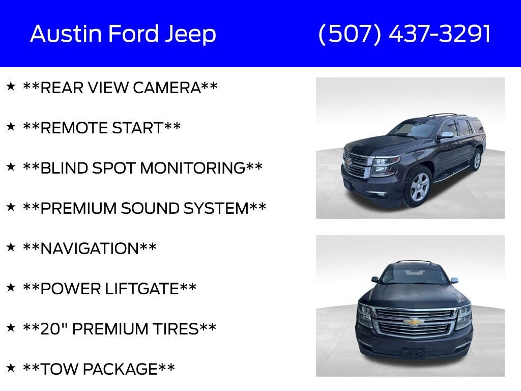 2017 Chevrolet Tahoe Premier