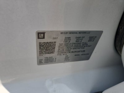 2018 Chevrolet Tahoe Premier