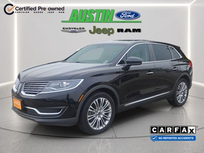2018 Lincoln MKX Reserve