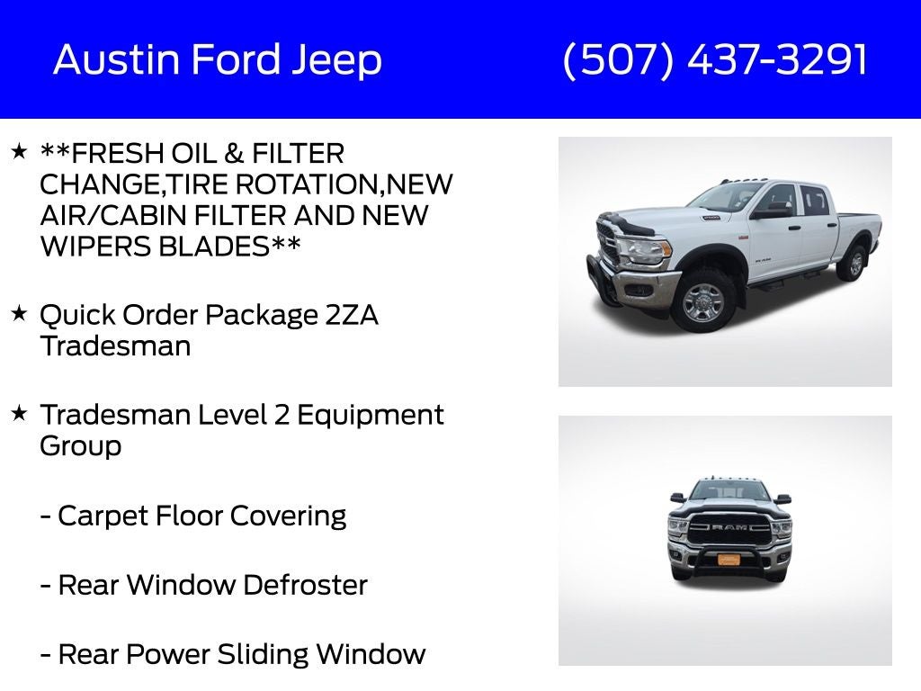 2020 RAM 2500 Tradesman