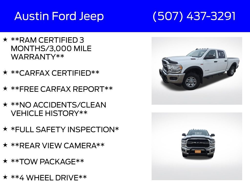 2020 RAM 2500 Tradesman