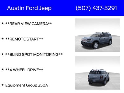 2025 Ford Bronco Sport Heritage