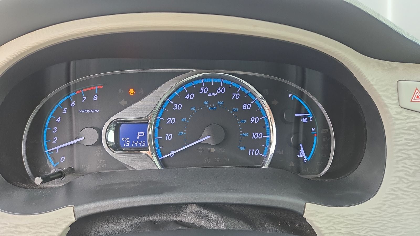 2012 Toyota Sienna XLE 7 Passenger