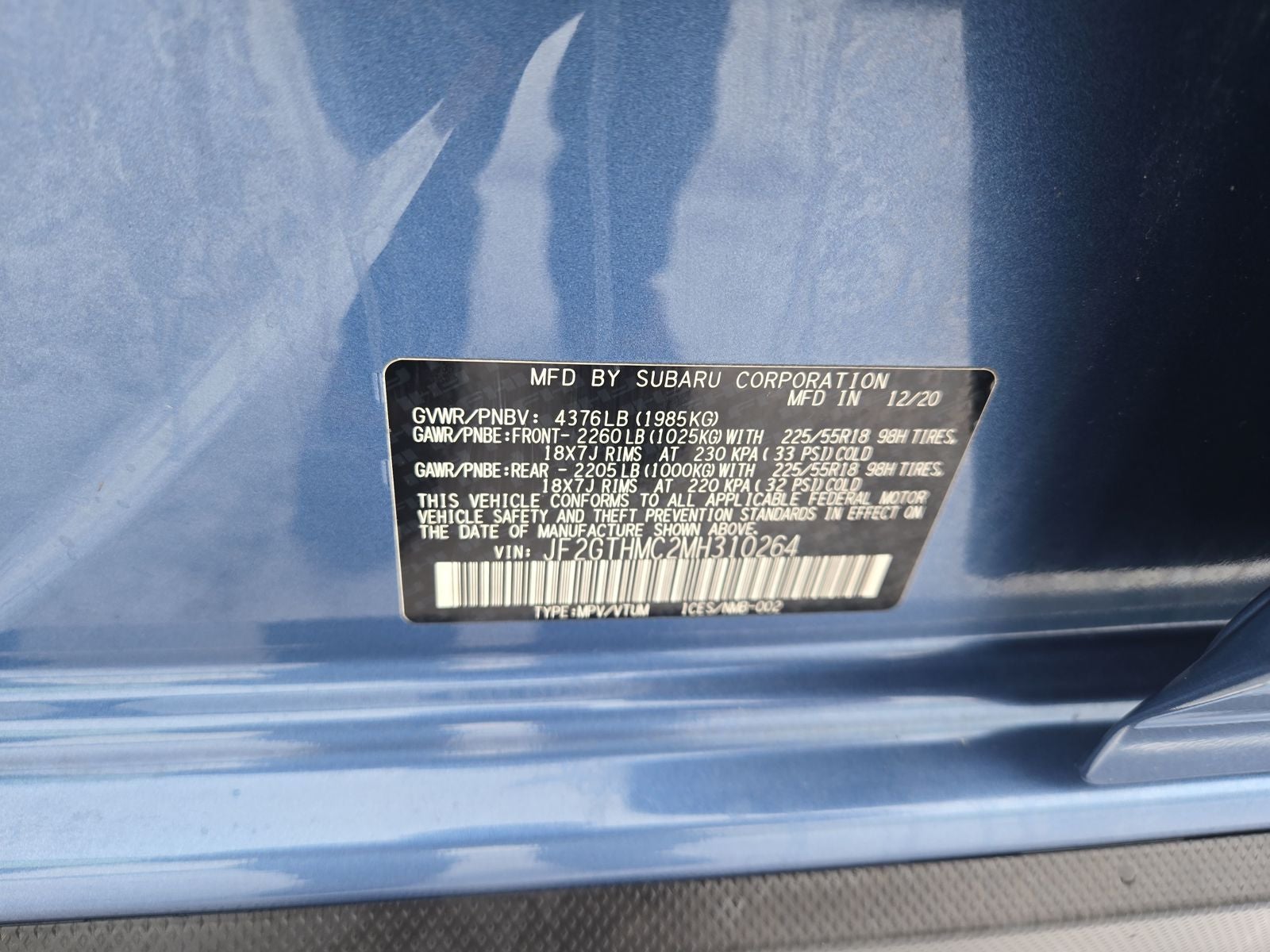 2021 Subaru Crosstrek Limited