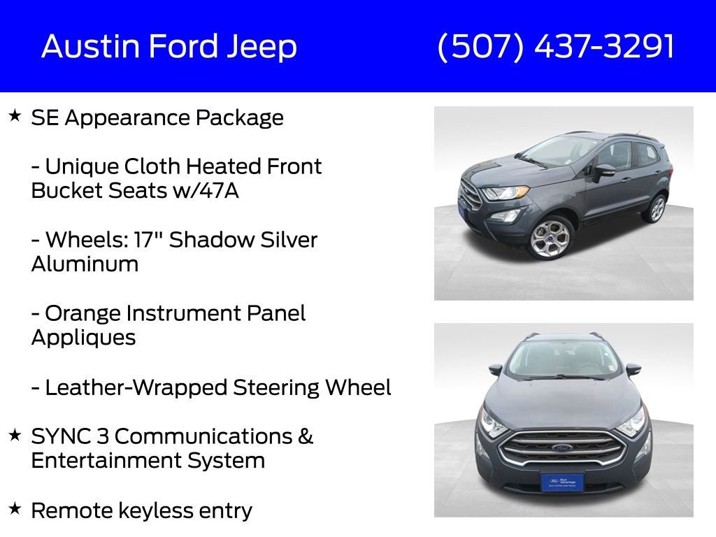 2022 Ford EcoSport SE