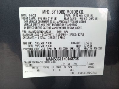 2022 Ford EcoSport SE