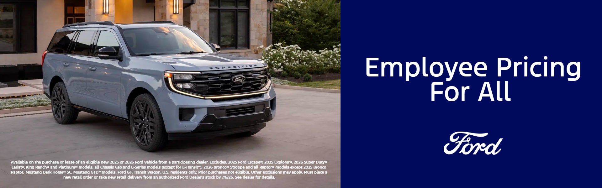 Employee Pricing. You Pay What We Pay. American Value. For A