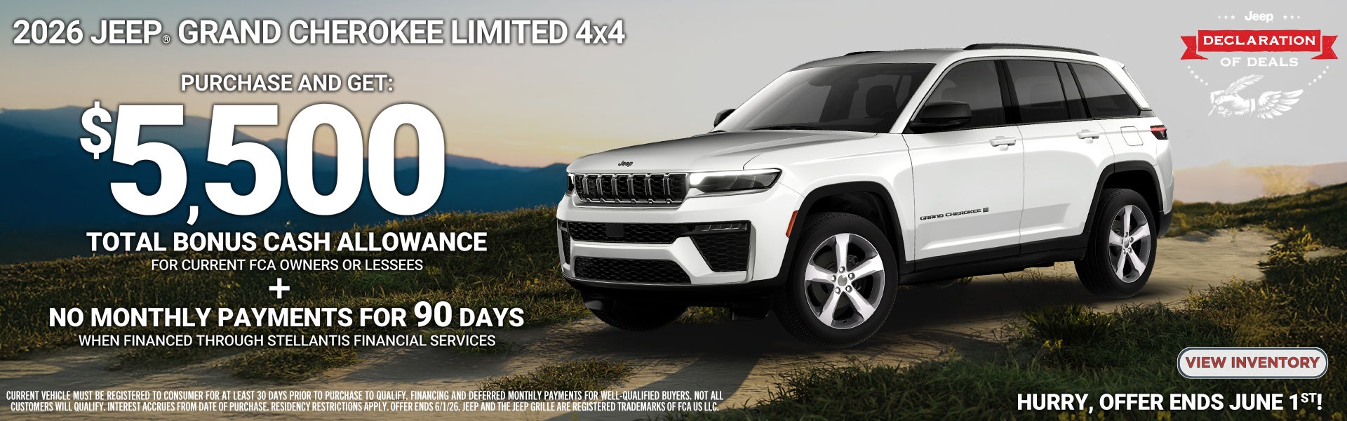 2026 JEEP GRAND CHEROKEE